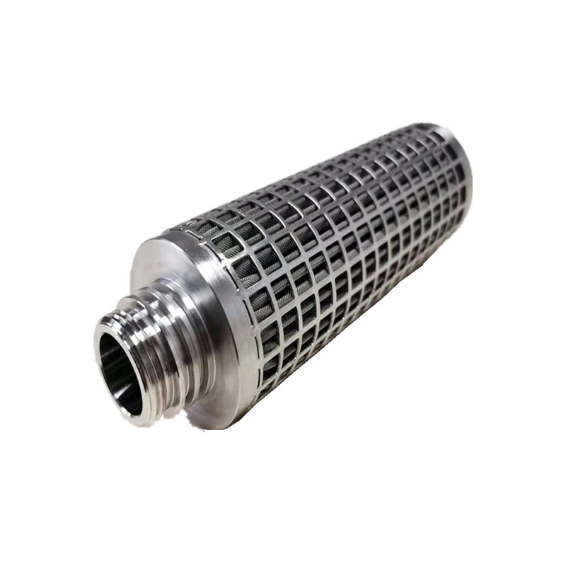 Cartucho de filtro de tela sinterizada tela sinterizada multicamada elemento filtrante de aço inoxidável 316L tela sinterizada de metal