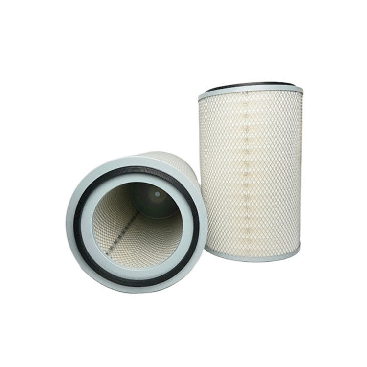 Filtro de ar do elemento do cilindro 6127-81-7310 AF472M P181002 do filtro de ar da tampa de extremidade dos SS