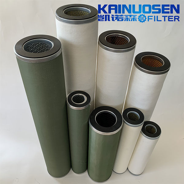 30" 40" precisão de coalescência da filtragem do filtro em caixa 1-300um do gás