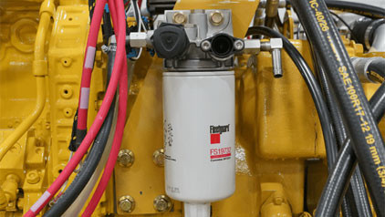 Aplicação do filtro do separador de água do combustível